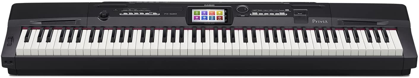 Casio Privia PX-360 Digital Piano - Black w/ X-Style Stand, Bench | eBay