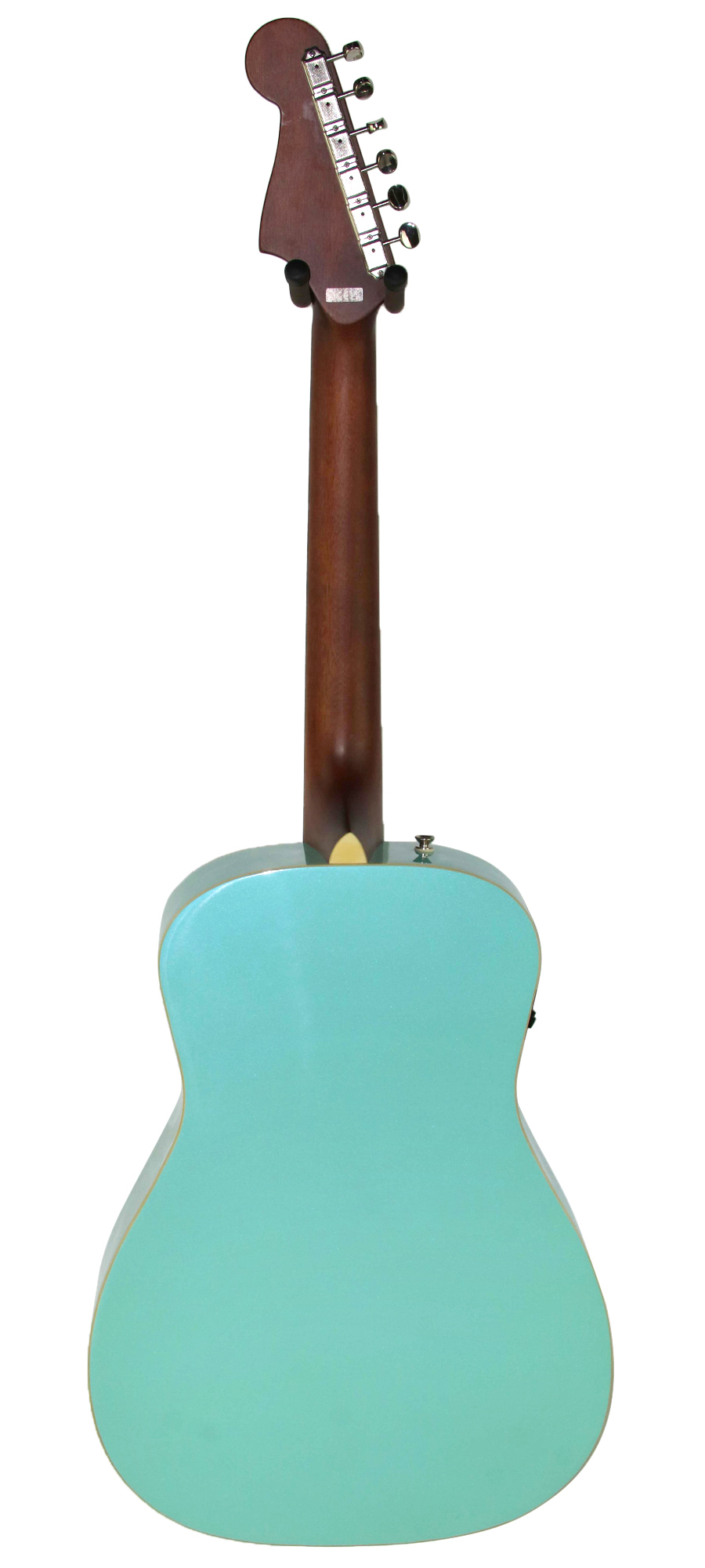 Fender Malibu Player Acoustic-Electric Guitar - Aqua Splash (cracked paint  on bo