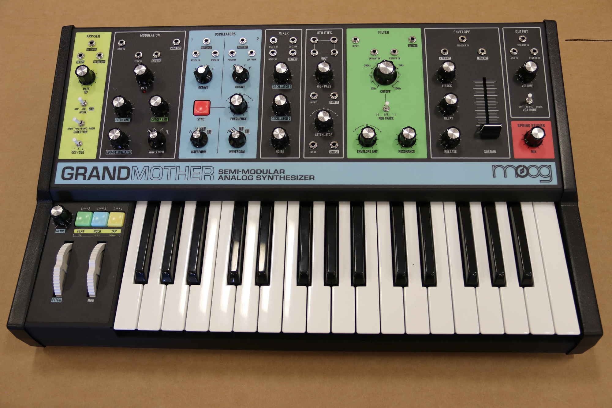 New modules. MOOG Modular. Arturia MS 20. Синтезатор MOOG grandmother.