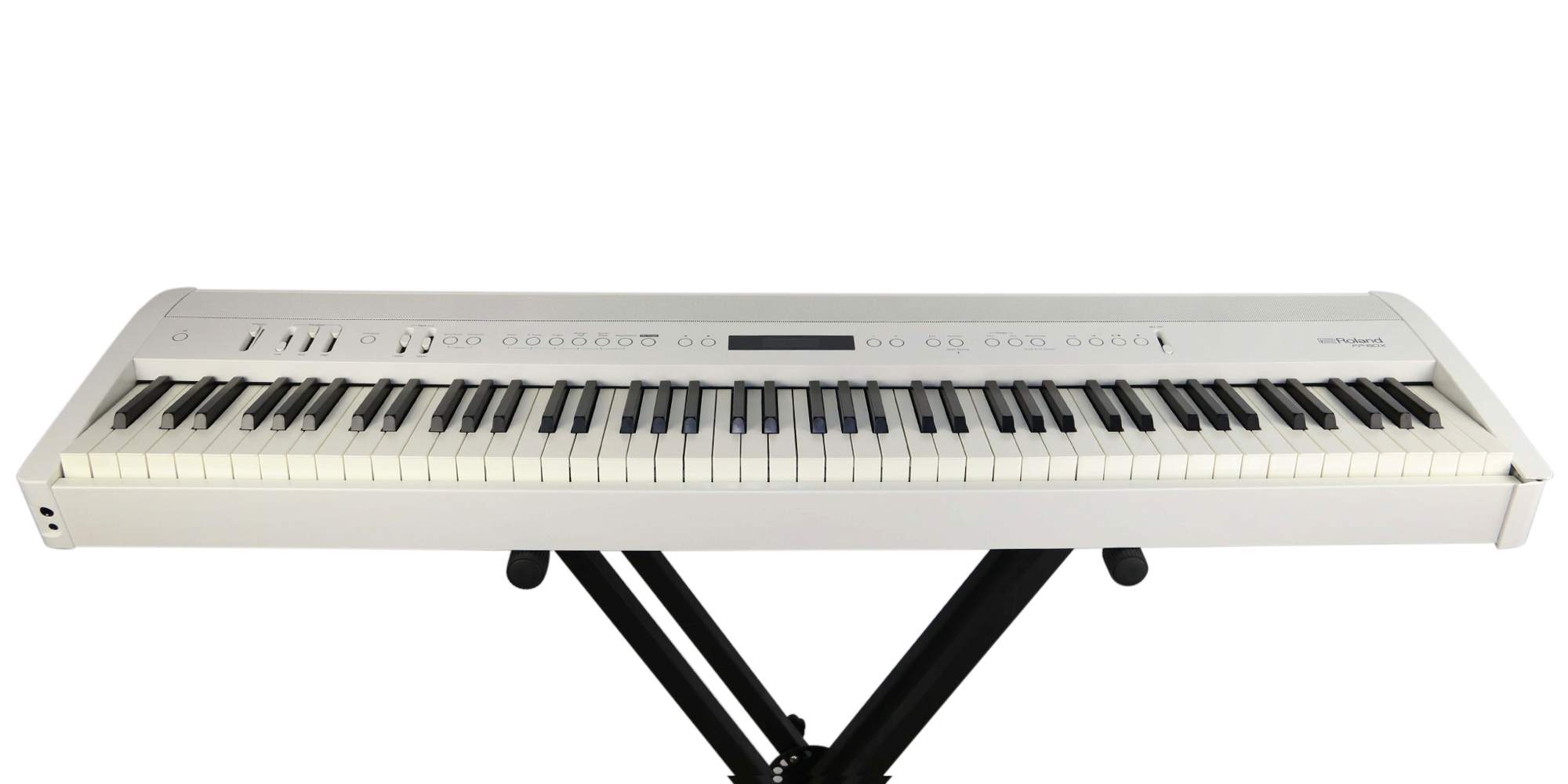 Roland FP-60X Digital Piano - White (cracked corner on right side