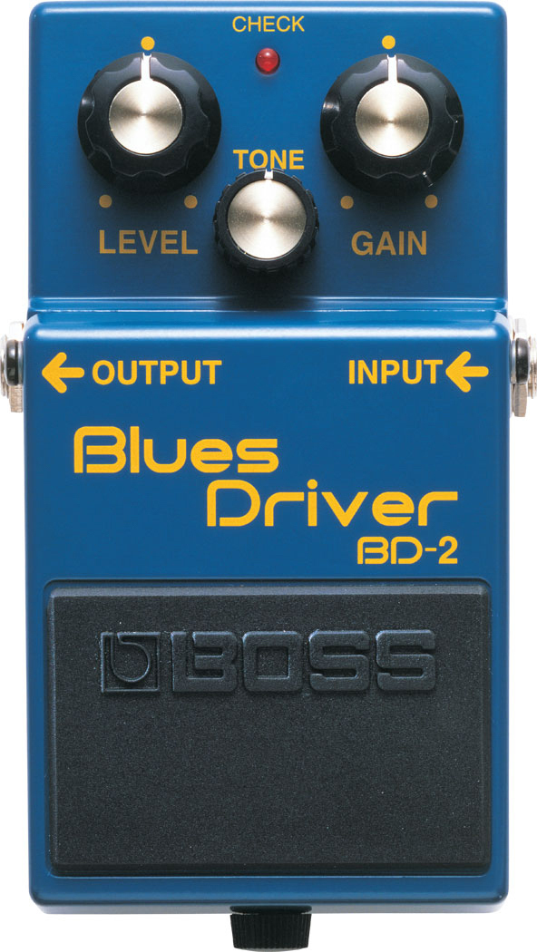 Boss BD-2 Blues Driver w/ Instrument Cables