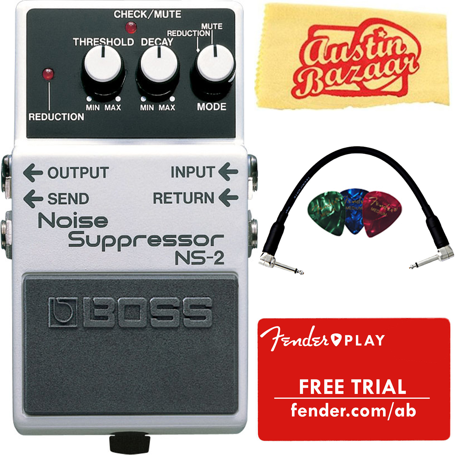 Boss ns 2 noise suppressor схема