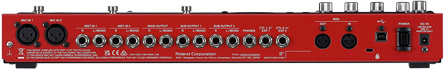 Boss RC-600 Loop Station Pedal - Red for sale online | eBay