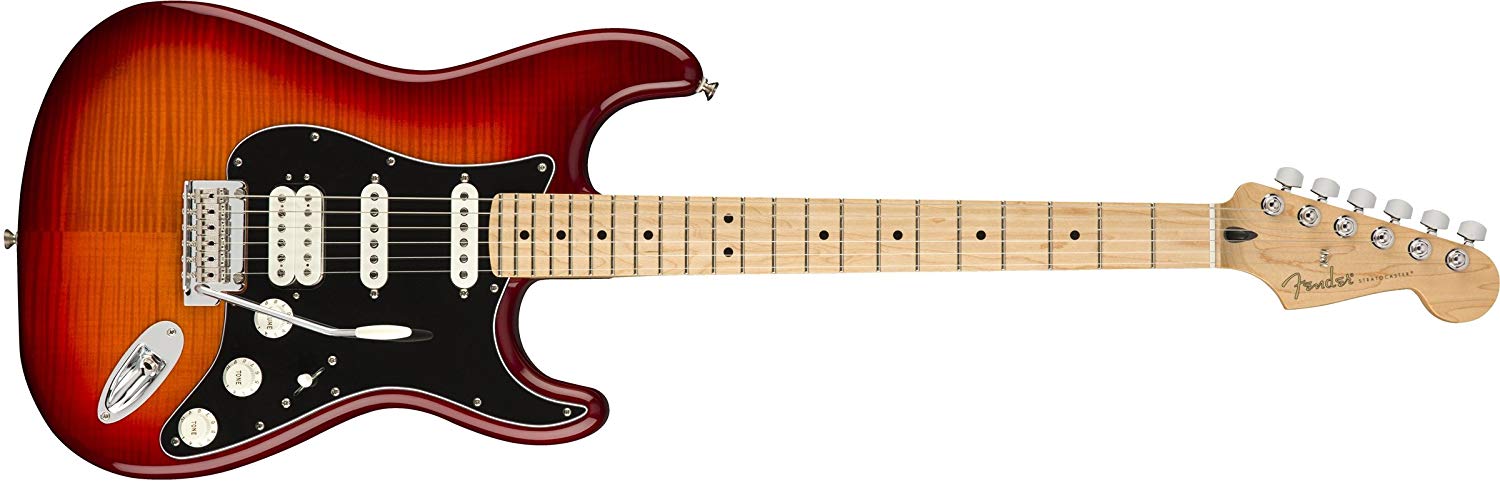 Fender Player Stratocaster HSS Plus Top - Aged Cherry Sunburst 