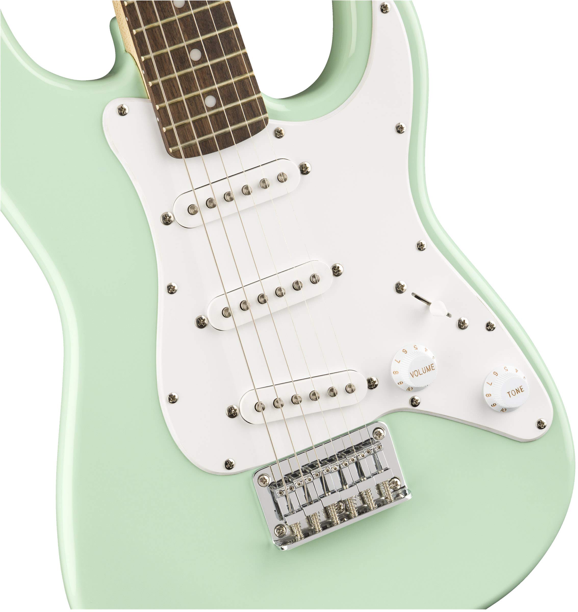 Fender Squier Mini Strat Electric Guitar - Surf Green w/ Tuner | eBay