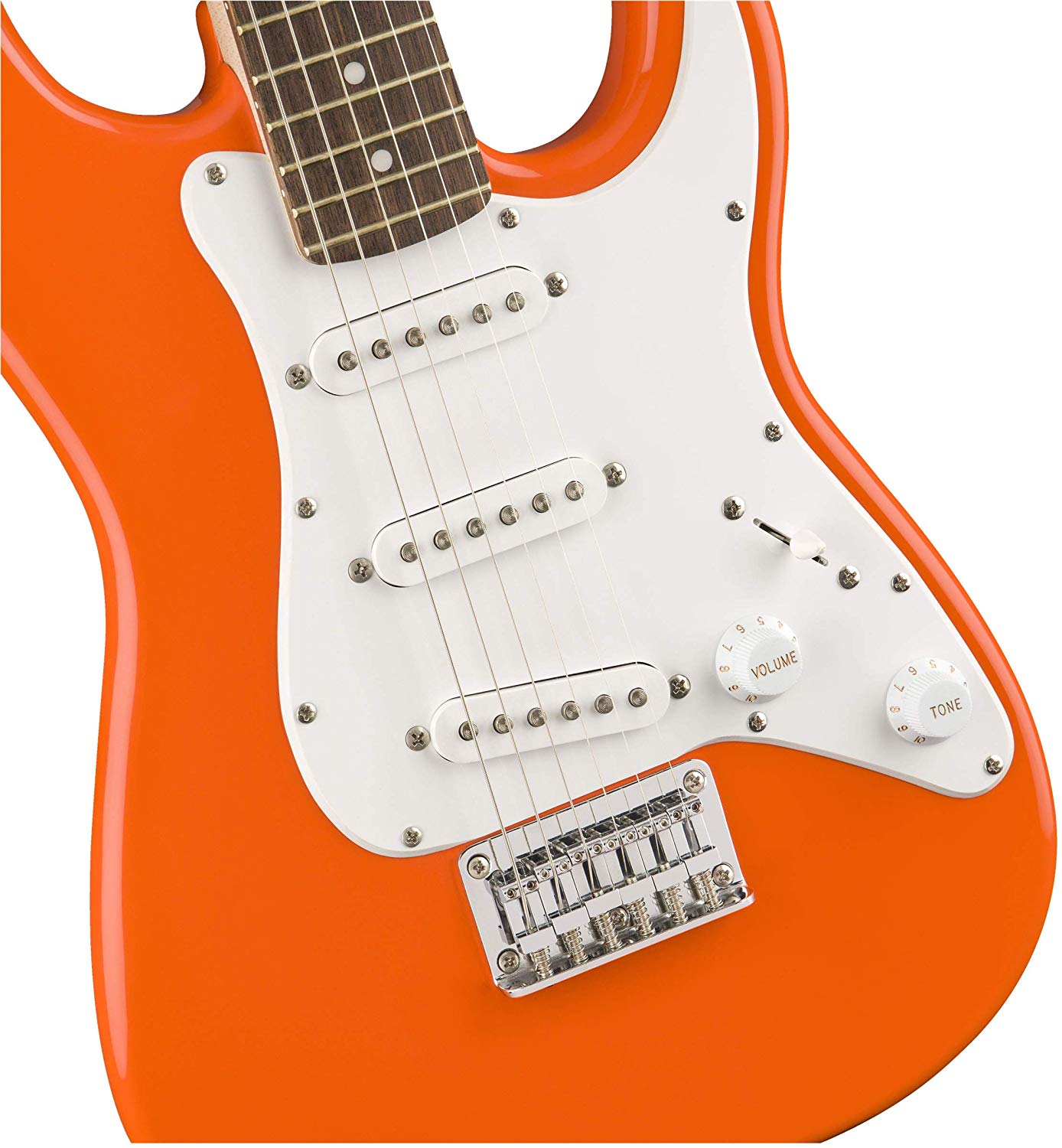 Fender Squier 3/4-Size Kids Mini Strat - Competition Orange