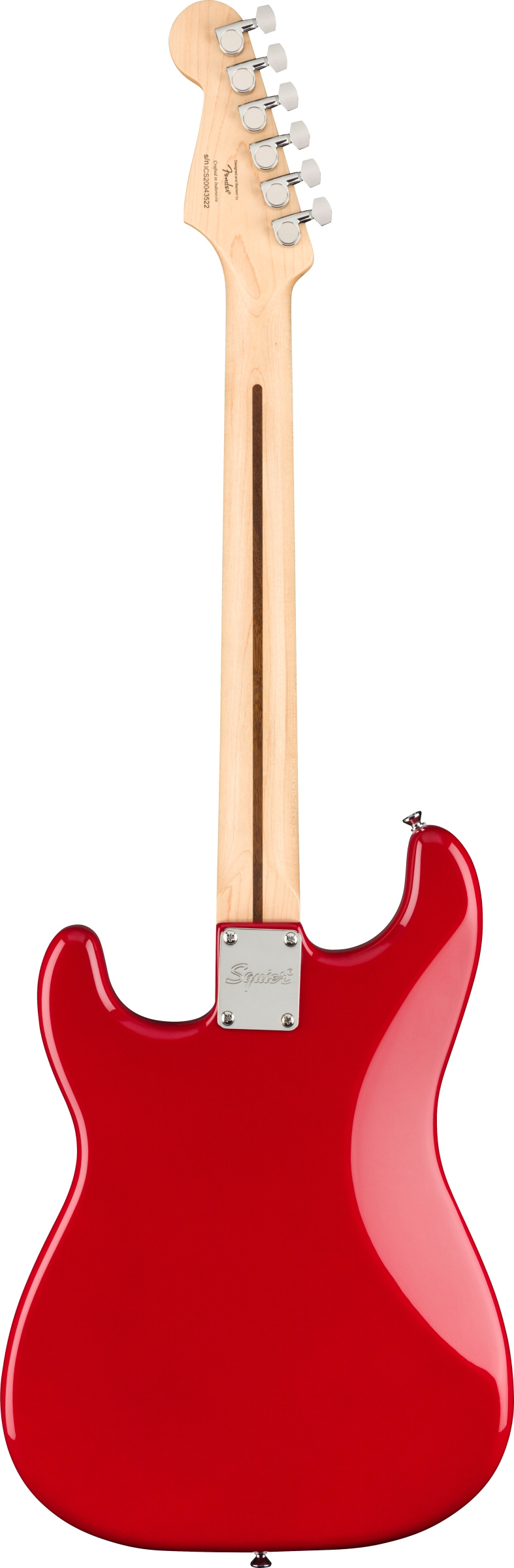 squier guitar red