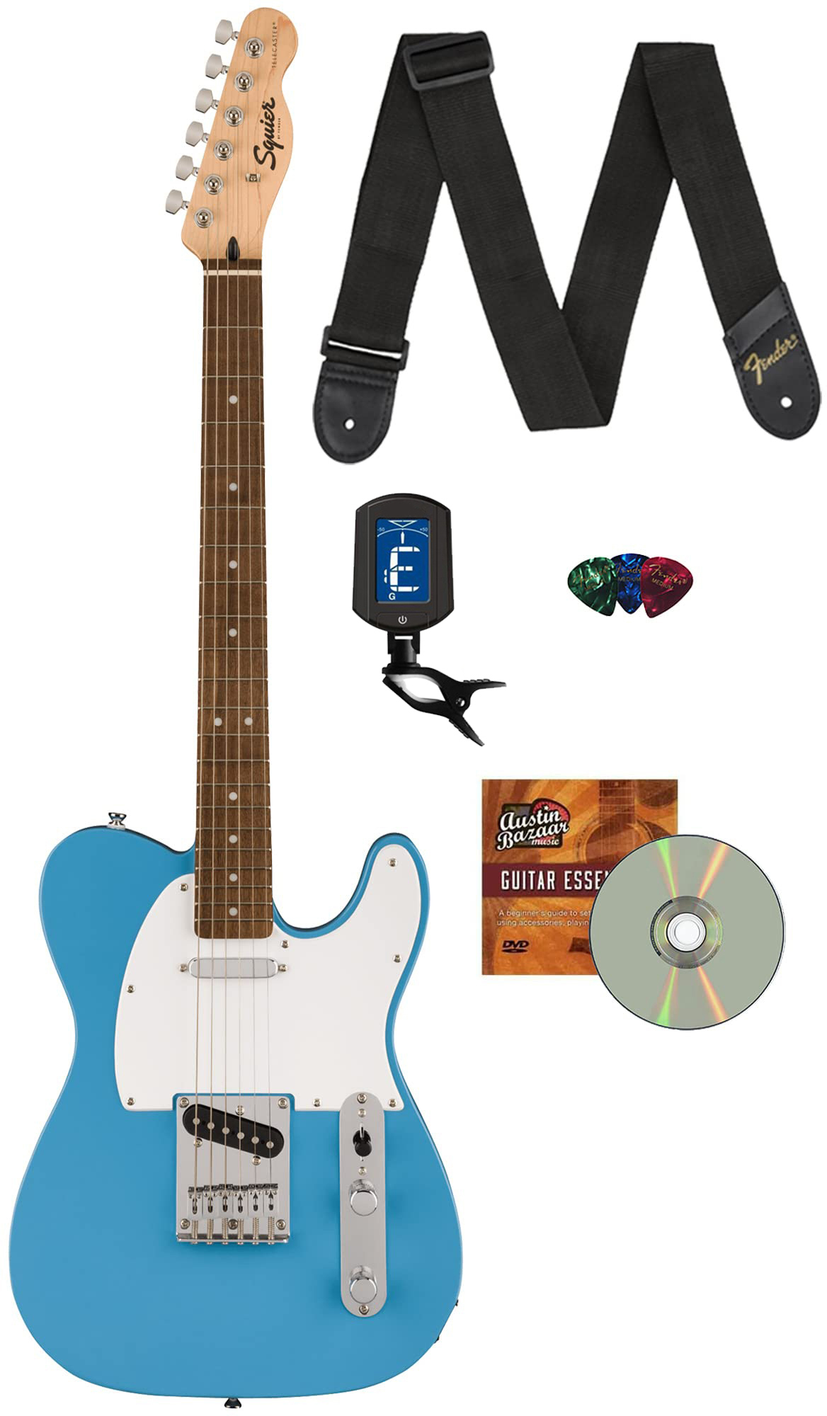 Fender Squier Sonic Telecaster - California Blue w/ Tuner