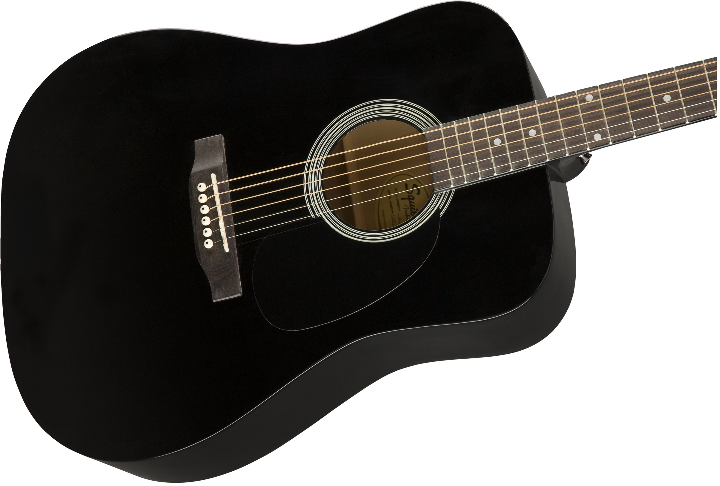 Fender Squier Dreadnought Acoustic Guitar - Black 885978857005 | eBay