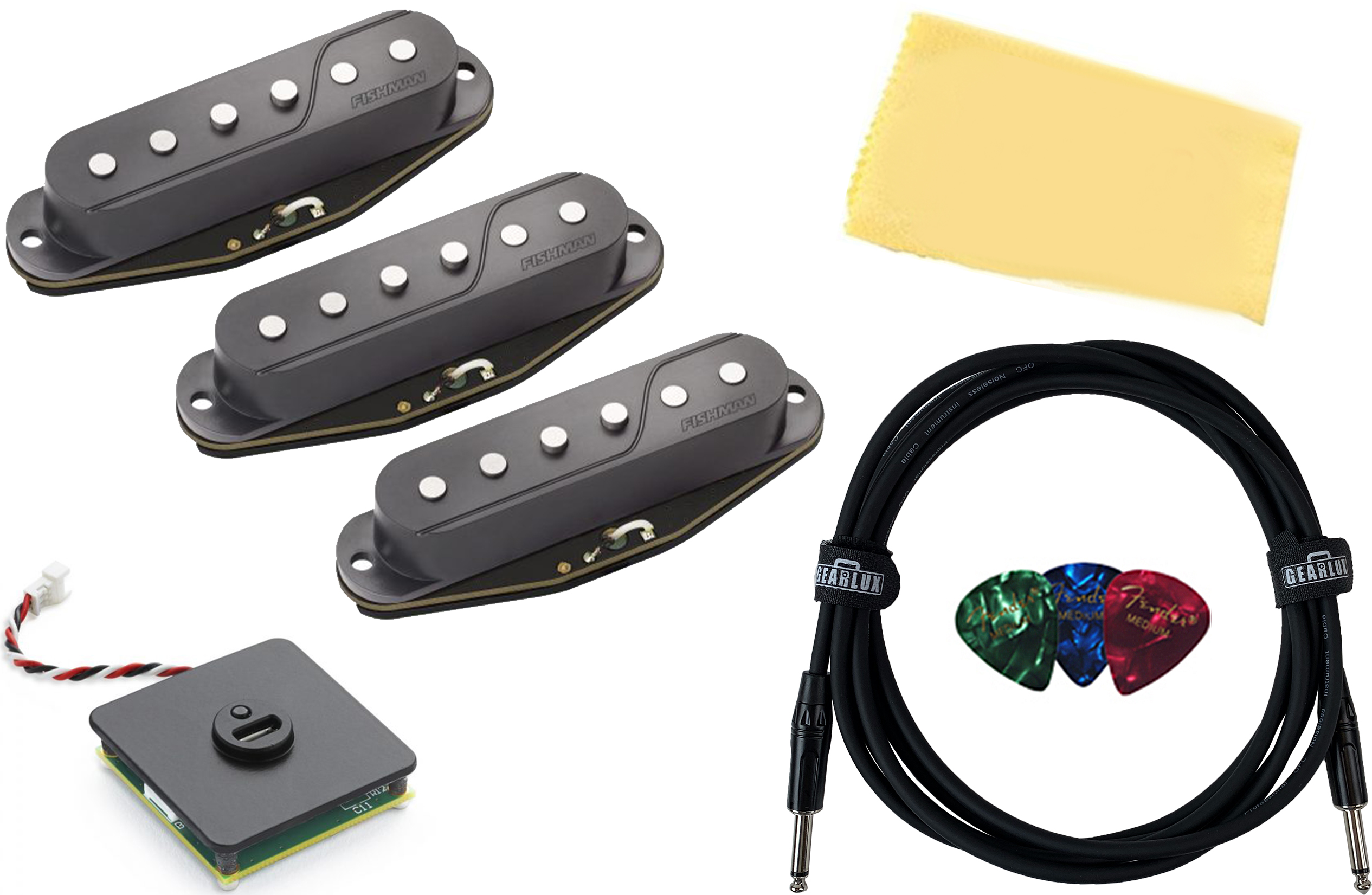 fishman strat pickups