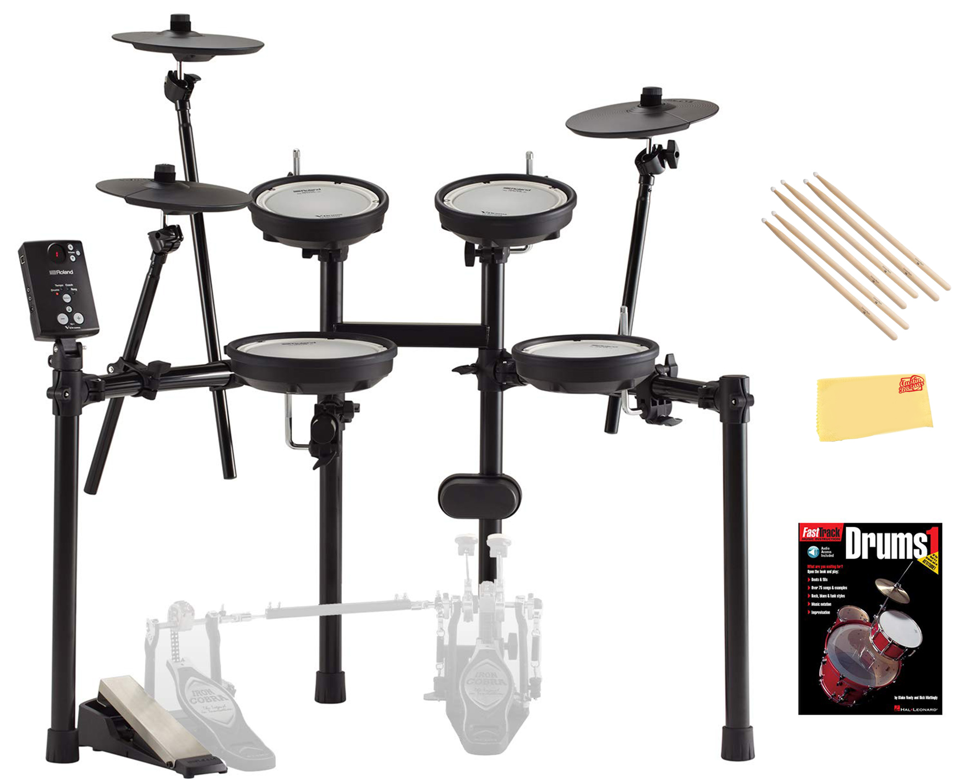 Roland Td 1dmk Electronic Drum Set W Drum Sticks Ebay