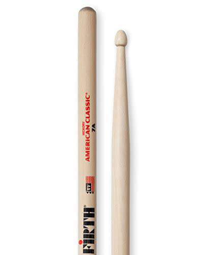 Vic Firth American Classic 7A Hickory Drumsticks - 12 Pack w